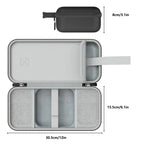 Carrying Case for Apple Mac Mini M4/M4 Pro Computer Host Storage Portable Bag Keyboard Organizer Accessories Protective Hard Cas