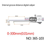 Electronic Inner Groove Width Digital Caliper 4-150 200mm High-Precision 0.01 Hole Inner Groove Measurement Tool