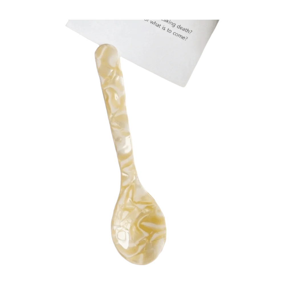 Kitchen Tableware Acetic Acid Dessert Spoon INS Colorful Ice Cream Spoon Lovely Decorative Teaspoon ornament