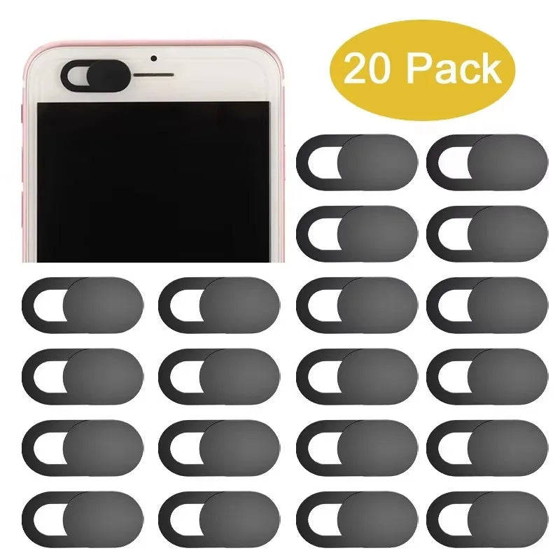5/10/20pcs Universal Ultra-Thin Laptop Webcam Cover Shutter Antispy Camera Cover For Web Laptop Mobile Phone Lens Privacy Cover