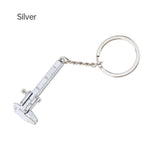 0-40mm Portable Mini Zinc Alloy Vernier Caliper with Chain Keychain and 1mm Accuracy for Measurement