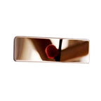20pcs Laser Engraving Name Badge Holder Round Corner Stainless Steel Badge Blank Material 70x20mm