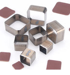 7Pcs Leather Die Cutter Hollow Punching Tool Cutting Mold Punching Die Set for Handmade DIY Leather Craft 20/25/30/35/40/45/50mm