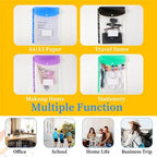 11 Holes Expandable Binder Folders–18 Pack Binder Pocket Organizer Folders For 2/3/4 Ring Document