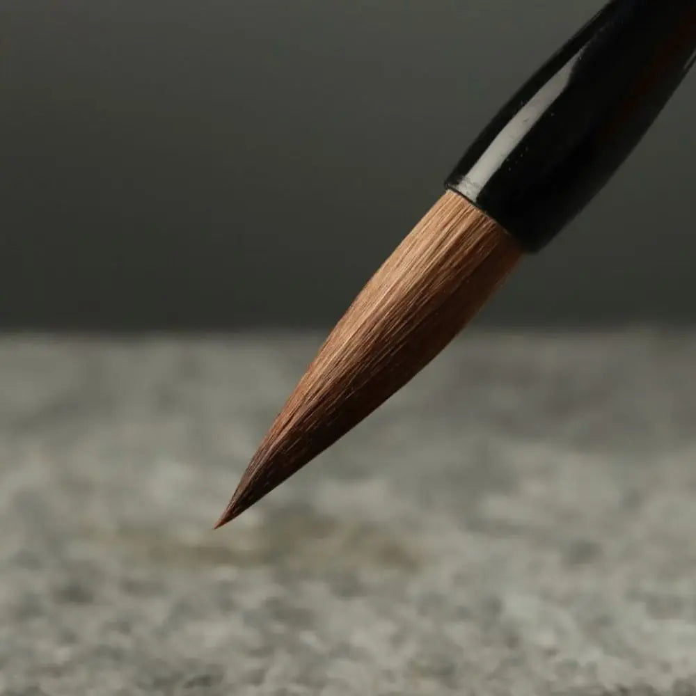 Traditional Chinese Calligraphy Brush Oil Painting Oil Watercolor Scriptures Writing Brush Wood Wolf Hair Art Paint Brush