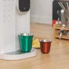 Double Wall Insulated Stainless Steel Espresso Cup Capsule Coffee Mug Metal Drinking Demitasse Cup For Home Indoor or Outdoor