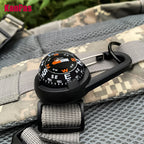 KANPAS Carabiner Compass Ball,Innovative Dual Dial Outdoor Compass,Waterproof Lightweight Backpacking Luminous Compass CA-V30(L)