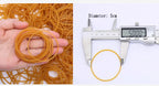 100/200Pcs Rubber Bands mini Rubber Band Soft Elastic Bands Braids Hair Elasticity Fasteners For School Home Offic Diam1.9-6cm