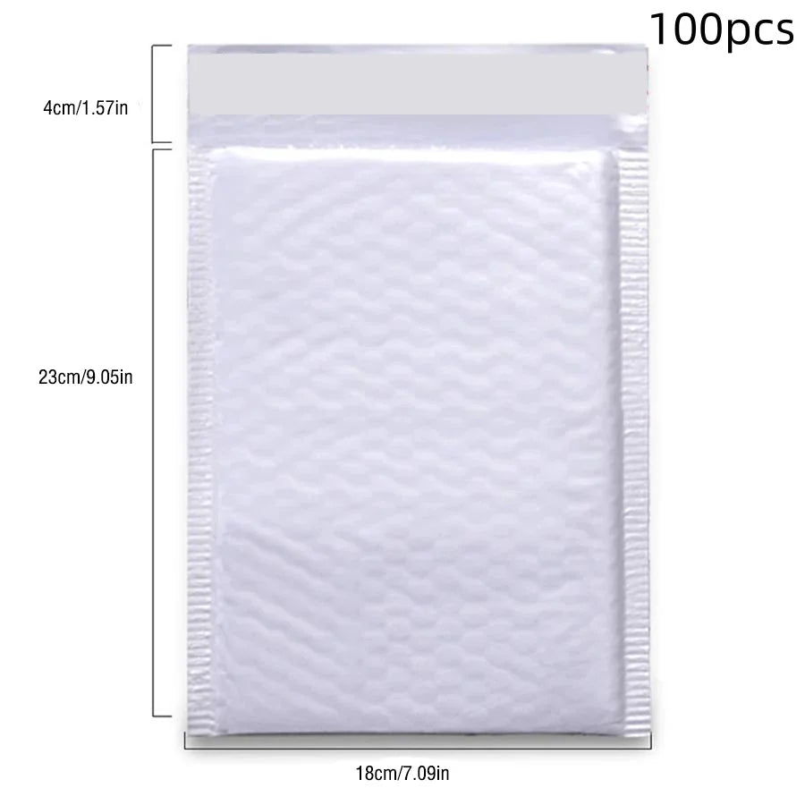 50PCS 100PCS White Multifunctional Bubble Mailing Envelope SelfAdhesive Sealed Express Packaging Suitable For Multiple Scenarios