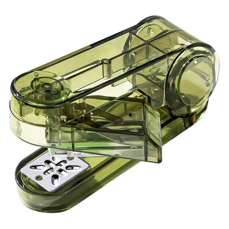Acrylic Transparent Stapler 360-Degree Rotating Multifunctional Powerful Long Stapler for School And Office Use