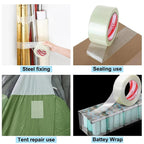 Single-sided Fiberglass Filament Tape Lithium Battery Insulation Wrap Fiberglass Tape Home Appliance Carton Fixed Packing Tape