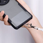 Cell Phone Lanyard Crossbody Adjustable Neck Strap for Around The Hand with Clear Tether Tab for Most Full Coverage Phones Case