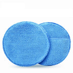 Car Detailing Applicator Pads Car Care Waxing Polish Sponges Soft Microfiber Round Pocket Foam Sponges Car Cleaning Tools 5"