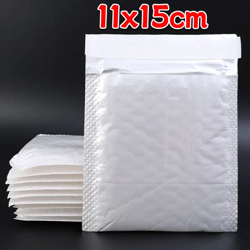 20/10Pcs Shipping Bags White Foam Envelope Bubble Mailers Wholesale with Different Specifications Send Packaging Soft Envelope