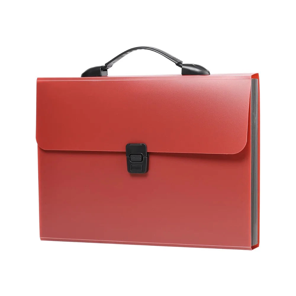 13 Layers Accordion File Folder Portable Large Capacity Document Storage Bag with Handle Waterproof a4 Document Holder School