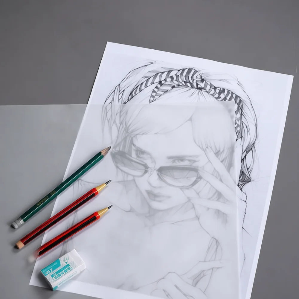 Artistic Tracing Paper Sheets For Sketching Drawing Calligraphy Design Professional Vellum Pad Stationery Stationery Supplies