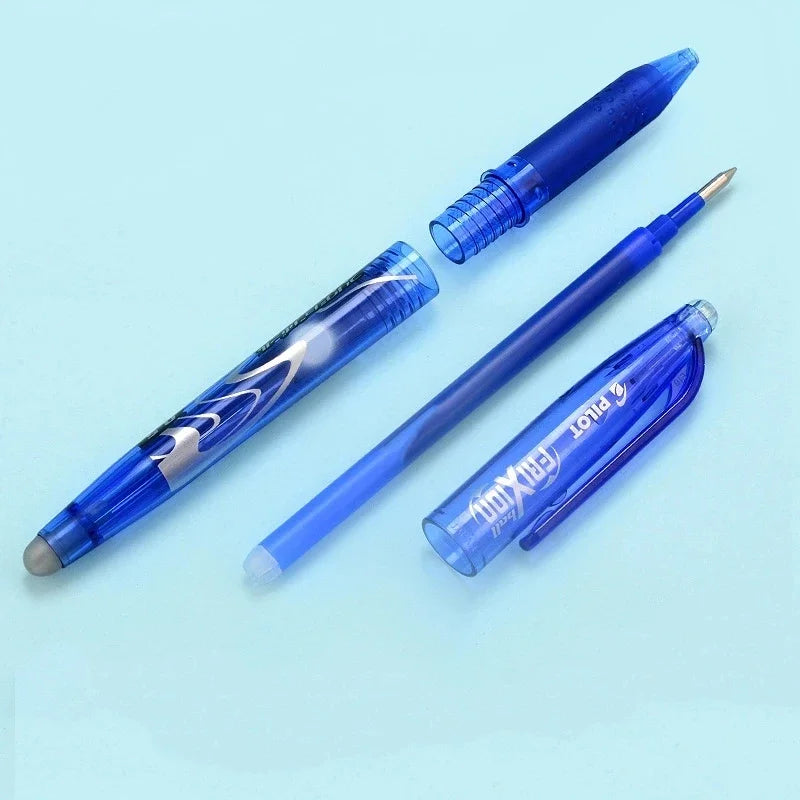 Pilot Erasable Gel Pen Magic Blue Black Red Ink 0.5mm Erasable Refill Rods Japanese Stationery Office School Writing Supplies