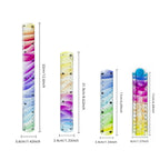 15cm, 20cm, and 30cm Soft Ruler Set - Clear Scale for Accurate Measurement - Flexible Measuring Tool for Crafts, Drawing
