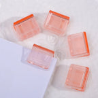 Candy Color Push Paperclip Pusher Transparent Test Paper File Storage Clip Bookmark Student Stationery School Office Supplies