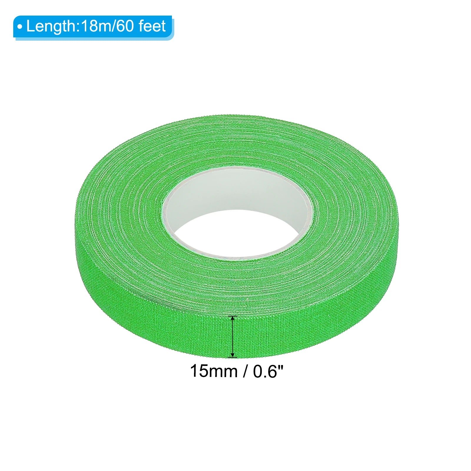 Uxcell 1Roll 5/10/18m Neon Gaffer Cloth Tape 1.5cm/2.5cm Width Fluorescent Adhesive Tape UV Black Light Glow Tape for UV Party