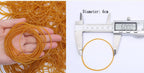 100/200Pcs Rubber Bands mini Rubber Band Soft Elastic Bands Braids Hair Elasticity Fasteners For School Home Offic Diam1.9-6cm