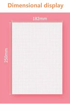 Graph Dot Grid Squared Drafting Paper Notepad 40 Sheets Computation Pads Engineering Math Student School Office Writing Drawing