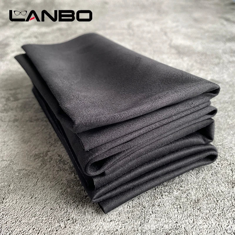 2/5/10pcs 35*35cm Big Size Eyeglasses Chamois Glasses Cleaner Microfiber Eyeglasses Cleaning Cloth For Camera Lens Phone Screen
