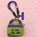 Crayon Shin Chan Anime Figures Cartoon Mobile Phone Lanyard Wallet Earphone Case Storage Bag Protable Bag Keychain Gife for Kid