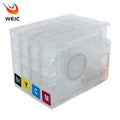 4Color Empty Ciss Ink Cartridge No Chip For HP Officejet Pro 7720 7730 7740 8210 8710 8720 8725 8740 8600 8610 7600 7610