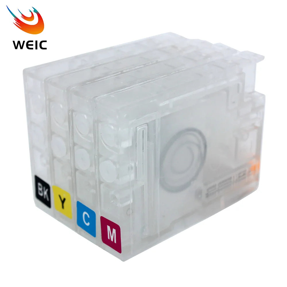 4Color Empty Ciss Ink Cartridge No Chip For HP Officejet Pro 7720 7730 7740 8210 8710 8720 8725 8740 8600 8610 7600 7610
