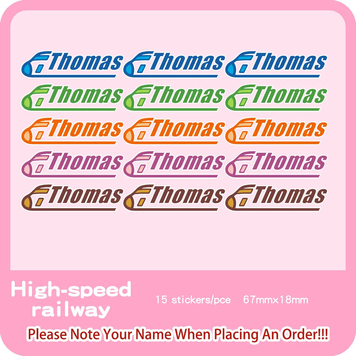 Custom Heat Transfers Name Sticker Personalized Washable Clothes Ironing Stickers Iron-on Labels Fabric Clothing Babysuit Tags