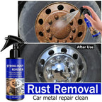2026 Car All-Purpose Rust Remover Spray - 100ML, Fast-Acting Iron Oxidation Eliminator, Restores Shine, Safe on Various Surfaces