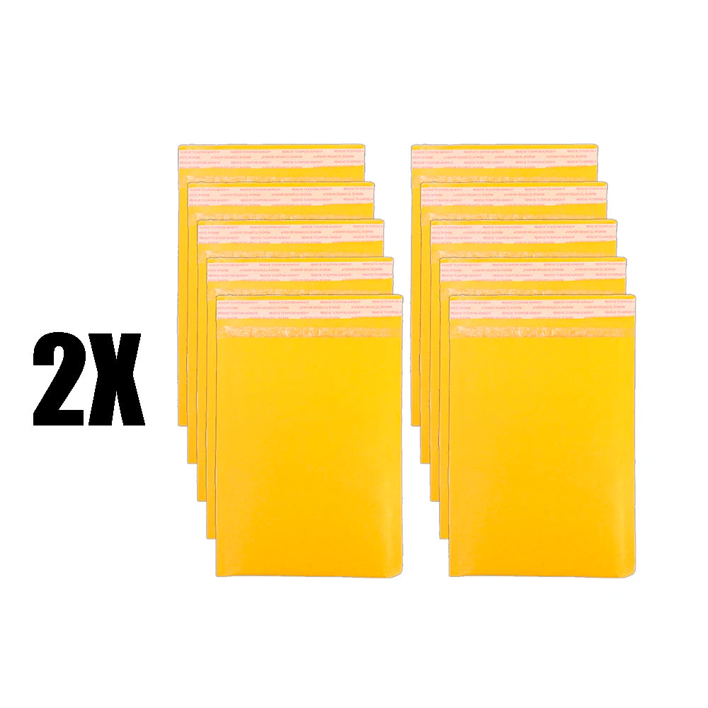 Kraft Bubble Mailers Envelopes Bags Waterproof Different Specifications Mailing Envelopes for Business Gift Packaging 40-10PCS