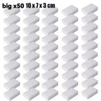 5/50PCS Melamine Sponge Magic Sponge Eraser Car Waxing Sponges Cleaner Sponges for Kitchen Bathroom Cleaning Tools