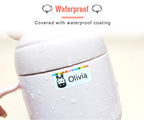 200Pcs Customize Waterproof First Name Sticker Personlized Tag Stickers Children Stationery Pencil Labels Decal for Kids School