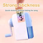 Custom Transparent Self-adhesive Baby Name Sticker Customised Kindergarten Tag in Hebrew Personalized Waterproof Stickers Label