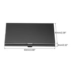 1/2/3Pcs Business Card Holder Metal Box Cover Credit Card Holder Aluminum Alloy Flip Cover Slim Name Cards Case for Women Men