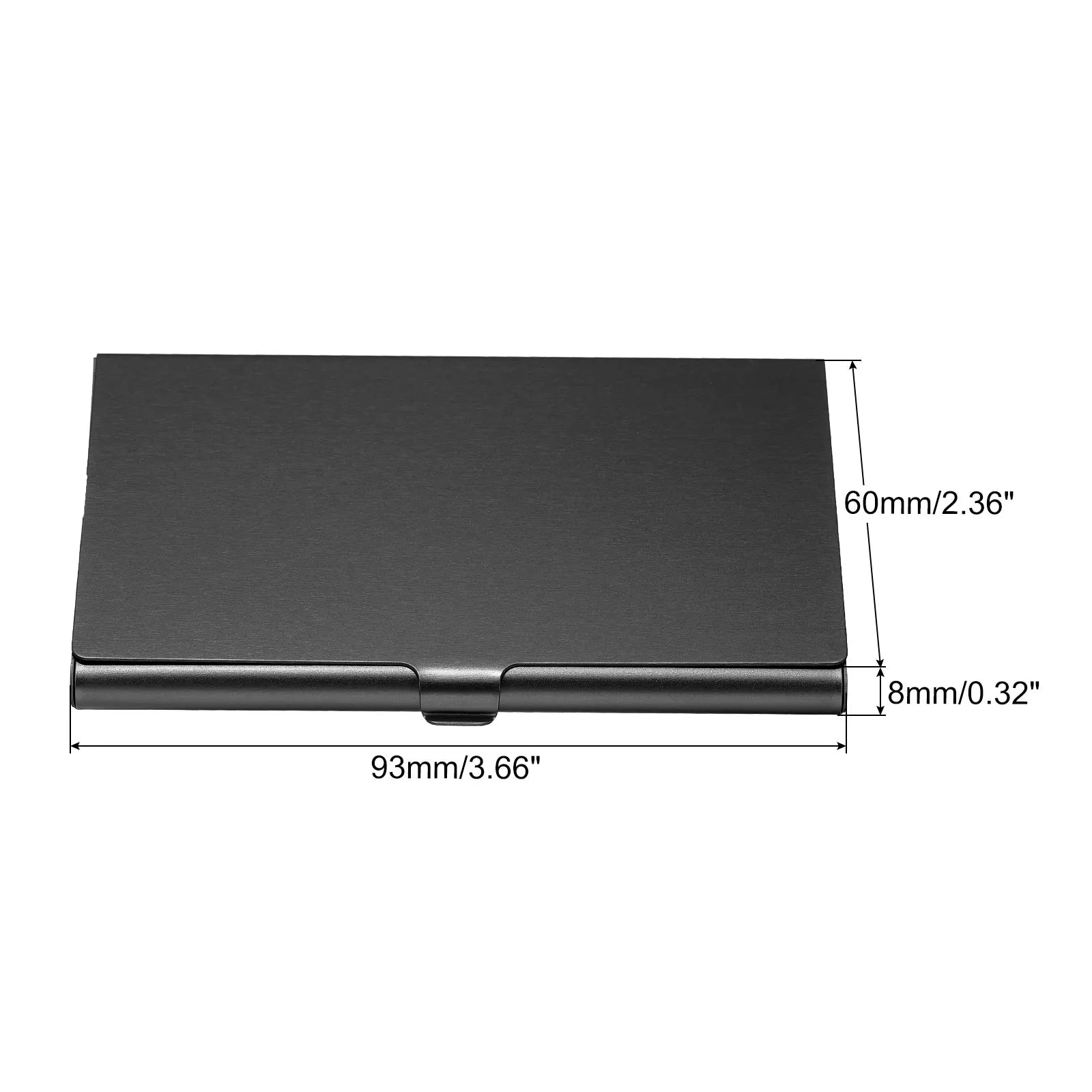 1/2/3Pcs Business Card Holder Metal Box Cover Credit Card Holder Aluminum Alloy Flip Cover Slim Name Cards Case for Women Men