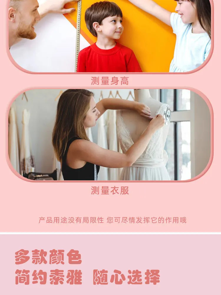 1Pcs 150cm Mini Tape Measure Body Sewing Flexible Ruler for Weight Loss Medical Body DIY Jewelry Making Accessories