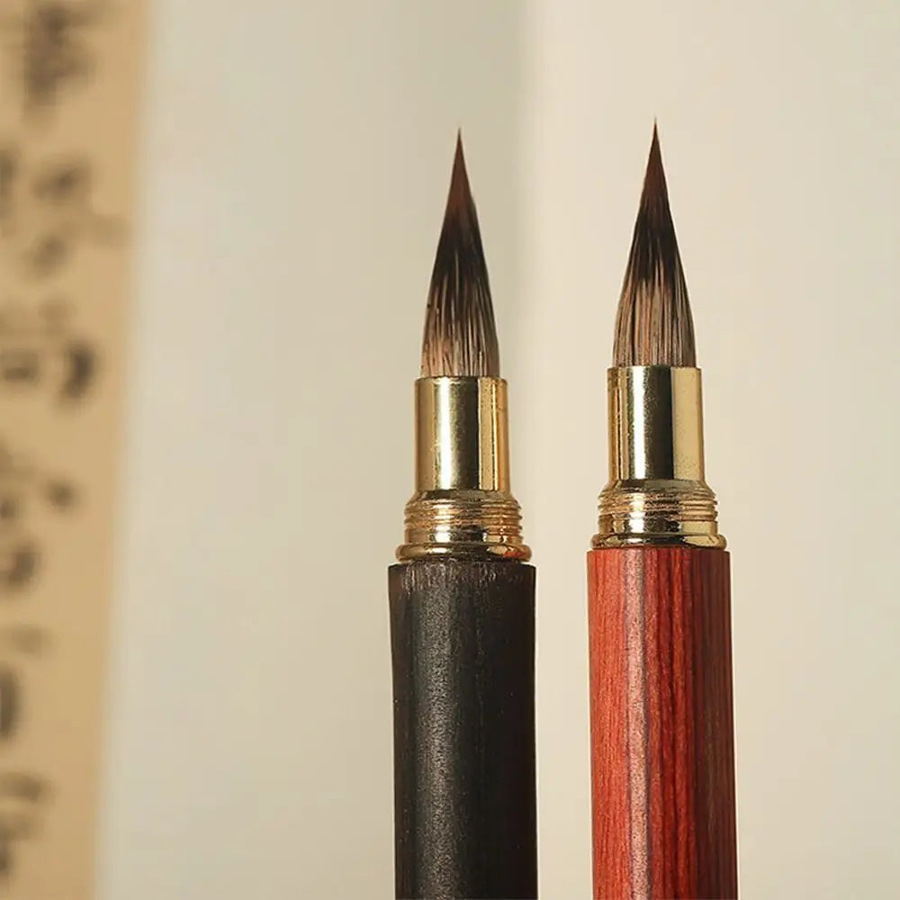 Calligraphy Brush Art Paint Brush Oil Painting Chinese Brushes Script Writing Brush Wolf Hair Crisperding