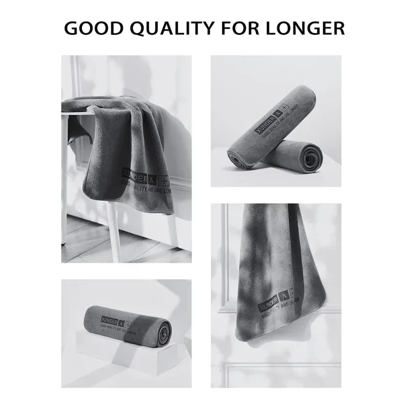 6/1PC High-end Microfiber Car Washing Towel Auto Cleaning Drying Cloth Hemming Car Care Detailing Cloth Water Absorption Car Rag