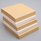 80Pcs Student Office Creative Tearable Memo Grid Memo Paper Self Adhesive Memo Paper Memo Label Stickers