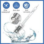 Electronic Digital Caliper, Inch and Millimeter Conversion, LCD Screen Display 0-6” Caliper Measuring Tool, Auto Power Off