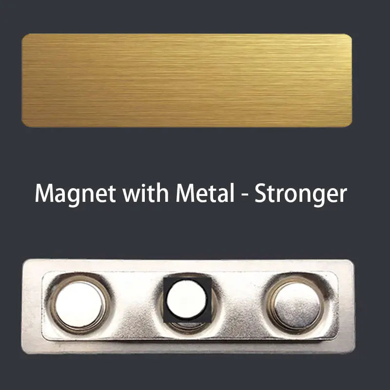 Custom Metal Your Name Plate Address Outdoor Identity Badge Engraved Brushed Stainless Steel Sticker Customized UV Mailbox Tag
