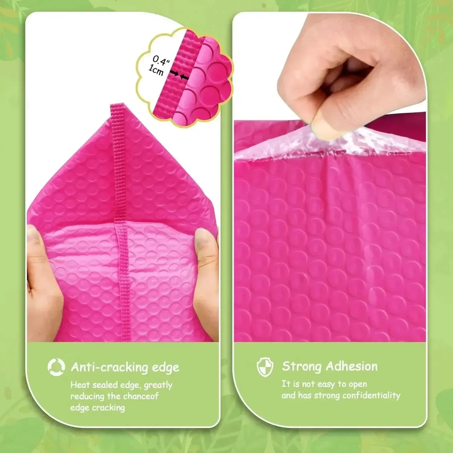 50Pcs Delivery Package Bubble Bag, Business Supplies Envelopes Shipping Packages Mailer Envelope Packing Bubble Bag