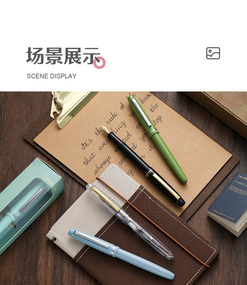 PILOT 1pcs Japan Fountain Pen FP-78G High-end Writing Stationery EF/F/M Iridium Pen Tip Luxury Gift Box Student Smooth Writing