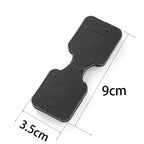 50Pcs Blank Necklace Bracelet Display Foldable Adhesive Price Tag Holder Cards Packaging For Jewelry Small Businesses Supplies