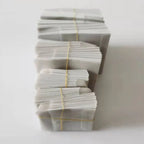 50pcs/lot Translucent Mini Envelope Jewelry Storage Bag for Card Earring Necklace Gift Packaging Bags Wedding Wedding Envelopes