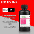 250ML Bottle LED UV Ink For Epson L800 L805 L1800 R290 R330 1390 1400 1410 UV Printer Ink UV Varnish Gloss Ink Hard INK Soft