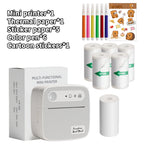 DOLEWA B3 Portable Mini Printers Wireless Bluetooth Inkless Sticker Maker Printer Tag Price Machine for Office School Kitchen